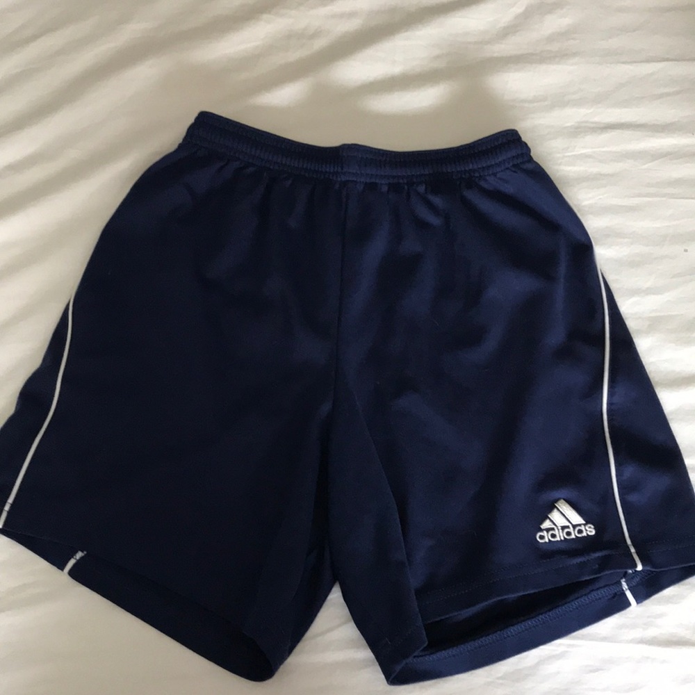 Navy Adidas Athletic shorts